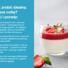 Idealna panna cotta w pucharku z musem truskawkowym. Przepis na ten deser jest prosty, a efekt zachwyca.